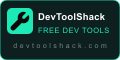 DevToolShack — Free Dev Tools